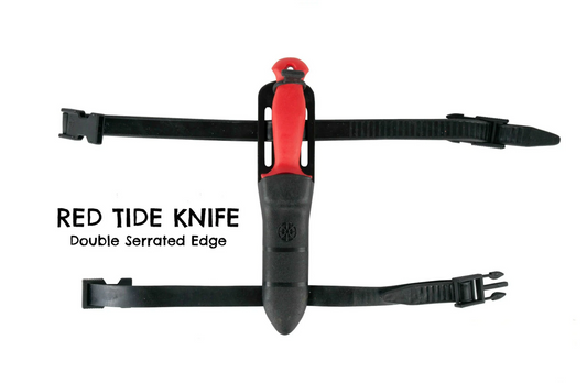 Cuchillo Redtide hoja italiana pulida