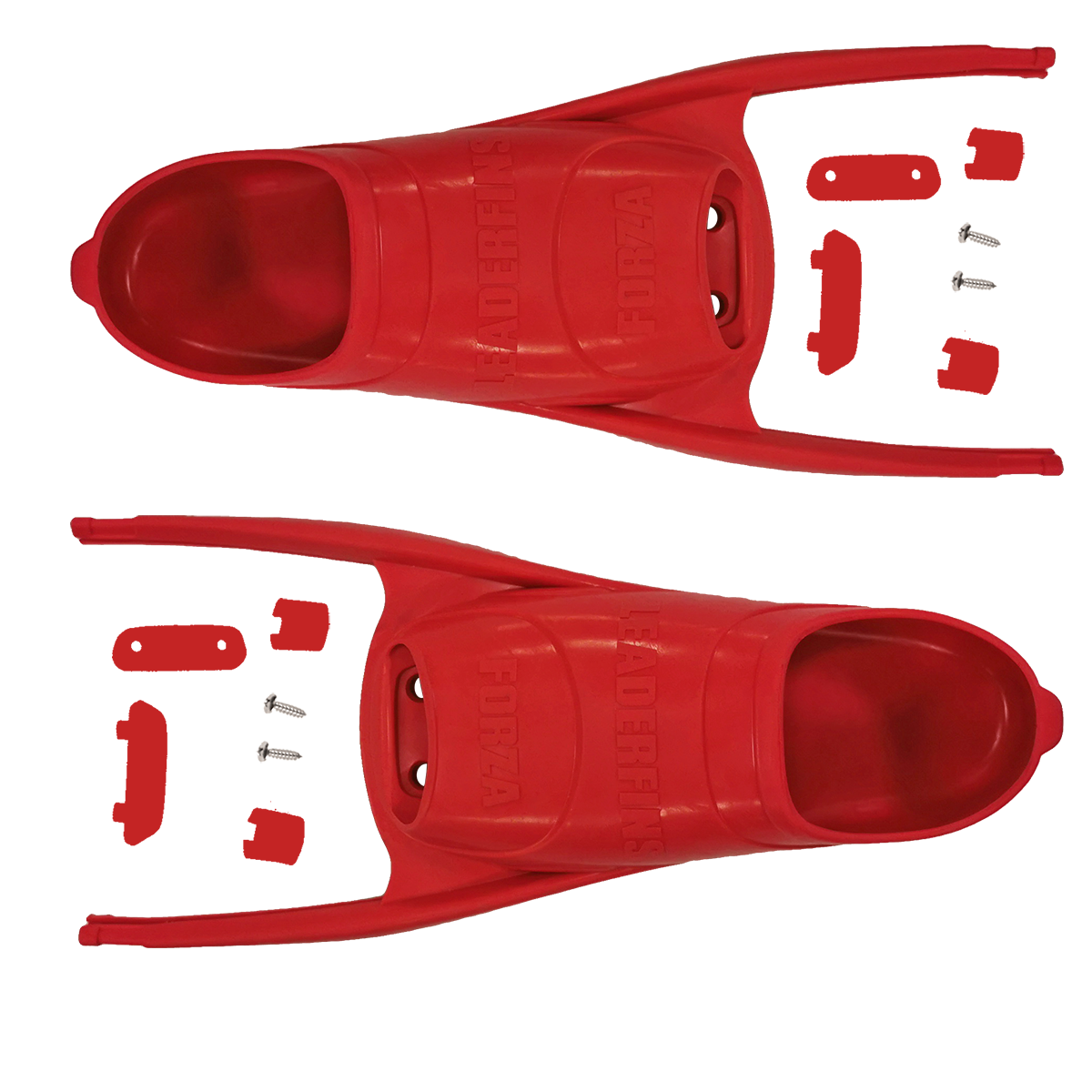 Botines para aletas LEADERFINS FORZA ROJO.